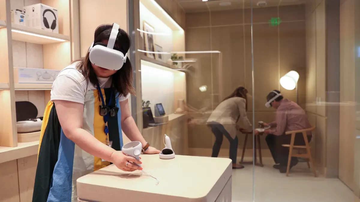 ร้านเมตาแห่งแรกของโลก พร้อมพาลูกค้าสัมผัสโลกเมตาเวิร์ส ร้านเมตาแห่งแรกของโลก พร้อมพาลูกค้าสัมผัสโลกเมตาเวิร์ส