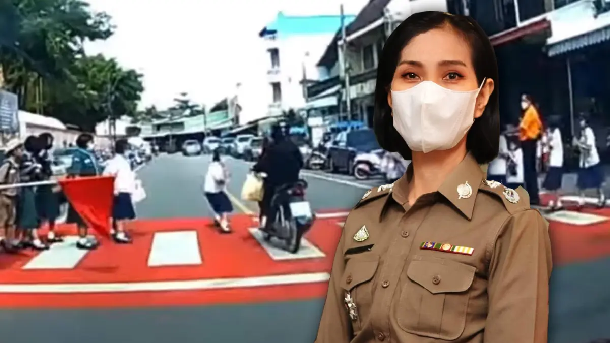 วอนผู้ใช้รถ ถนน เอื้อเฟื้อเส้นทางแก่ นักเรีนน นิสิต นักศึกษา