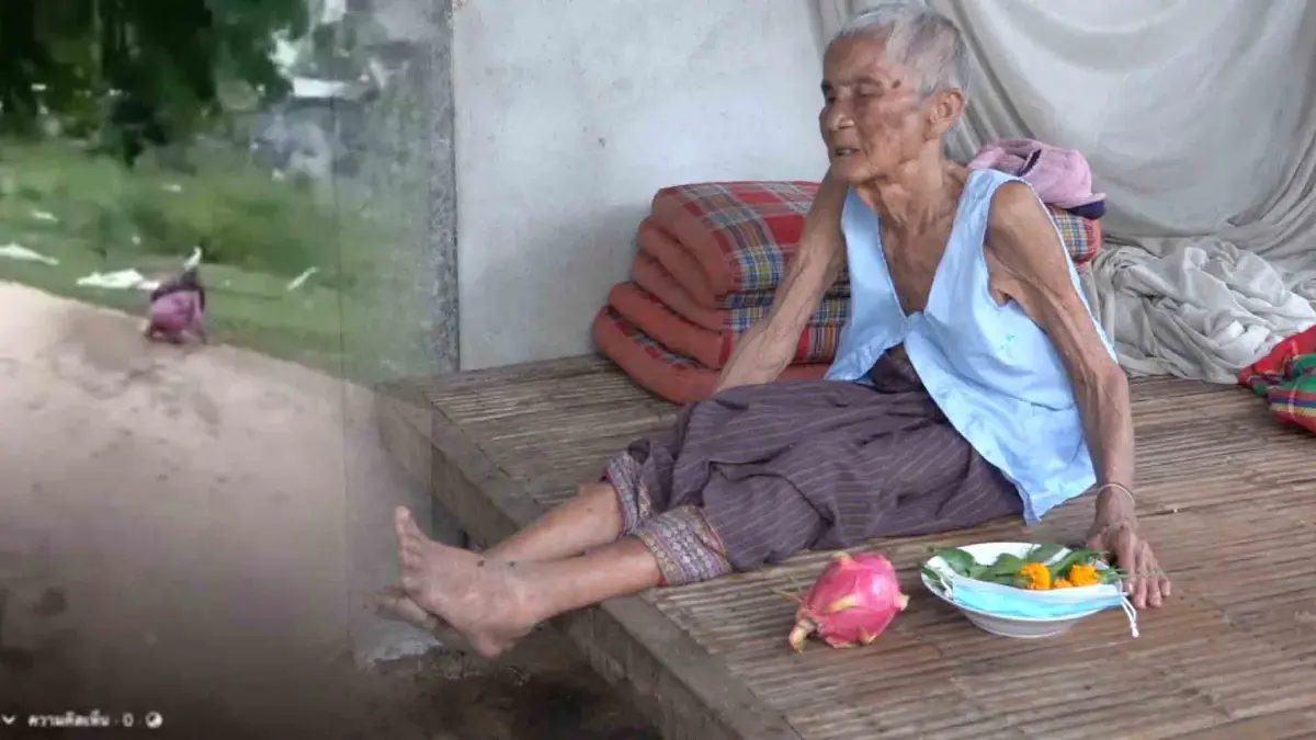 หลานยันสาดน้ำยายตาบอด เพราะเกรงถูกไฟช็อต