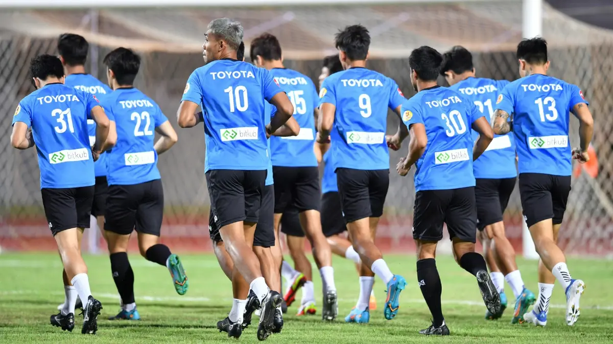 "ธีรศิลป์" เบอร์ 10! ไทยเผยเบอร์เสื้อ 20 นักเตะชุดอุ่นเครื่องเติร์กเมนิสถาน "ธีรศิลป์" เบอร์ 10! ไทยเผยเบอร์เสื้อ 20 นักเตะชุดอุ่นเครื่องเติร์กเมนิสถาน