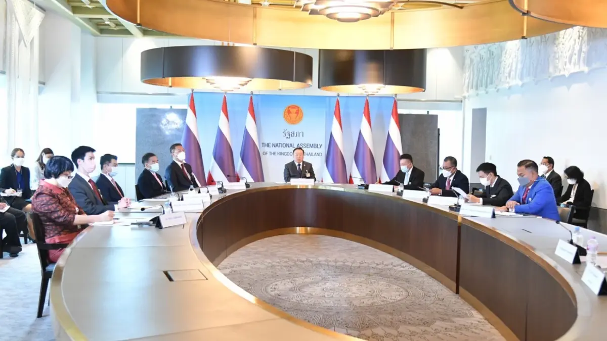 สุชาติ ถกรองประธานสภาฯ จีน กระชับความสัมพันธ์สองชาติ พร้อมดึงลงทุน EEC สุชาติ ถกรองประธานสภาฯ จีน กระชับความสัมพันธ์สองชาติ พร้อมดึงลงทุน EEC