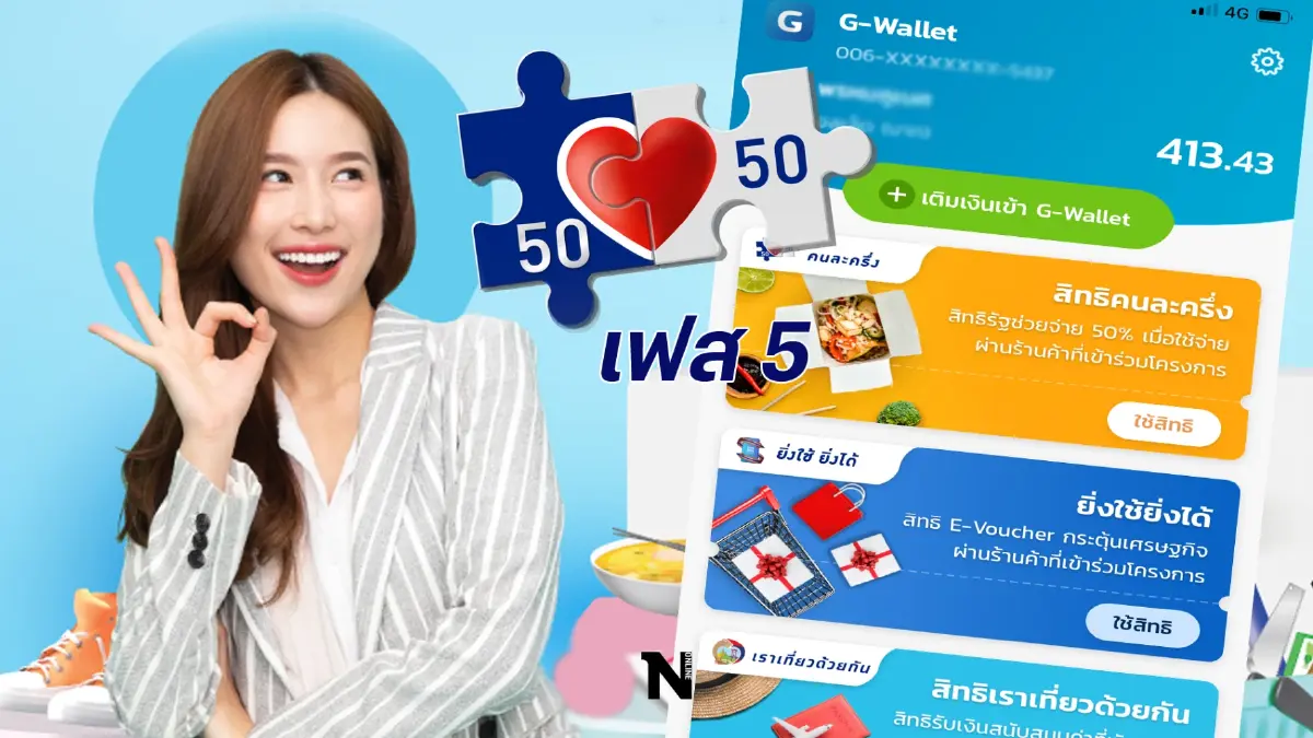 เตรียมเฮ! กระทรวงการคลัง พร้อมต่ออายุมาตรการ "คนละครึ่งเฟส 5" เตรียมเฮ! กระทรวงการคลัง พร้อมต่ออายุมาตรการ "คนละครึ่งเฟส 5"
