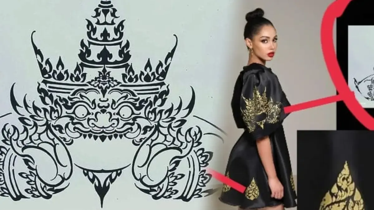 ดราม่า ! ศิลปินไทย โวย กัมพูชา ลอกผลงานราหูอมจันทร์ตัดชุดประกวดนางงาม ดราม่า ! ศิลปินไทย โวย กัมพูชา ลอกผลงานราหูอมจันทร์ตัดชุดประกวดนางงาม