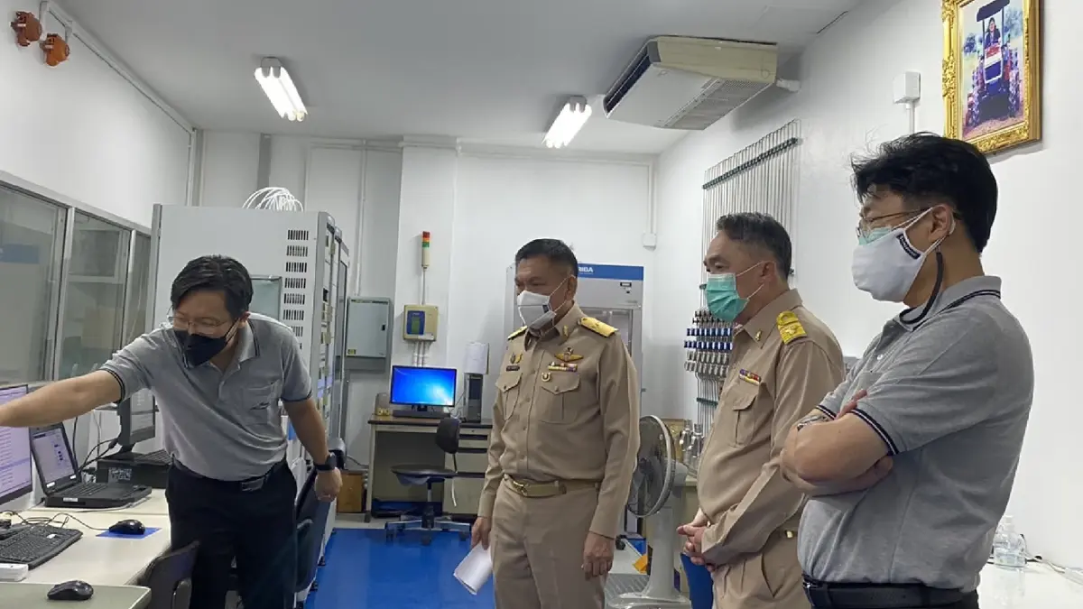 “สุชาติ” ชมการดำเนินงานสถาบันยานยนต์ ยกระดับการทดสอบมลพิษไอเสียรถยนต์