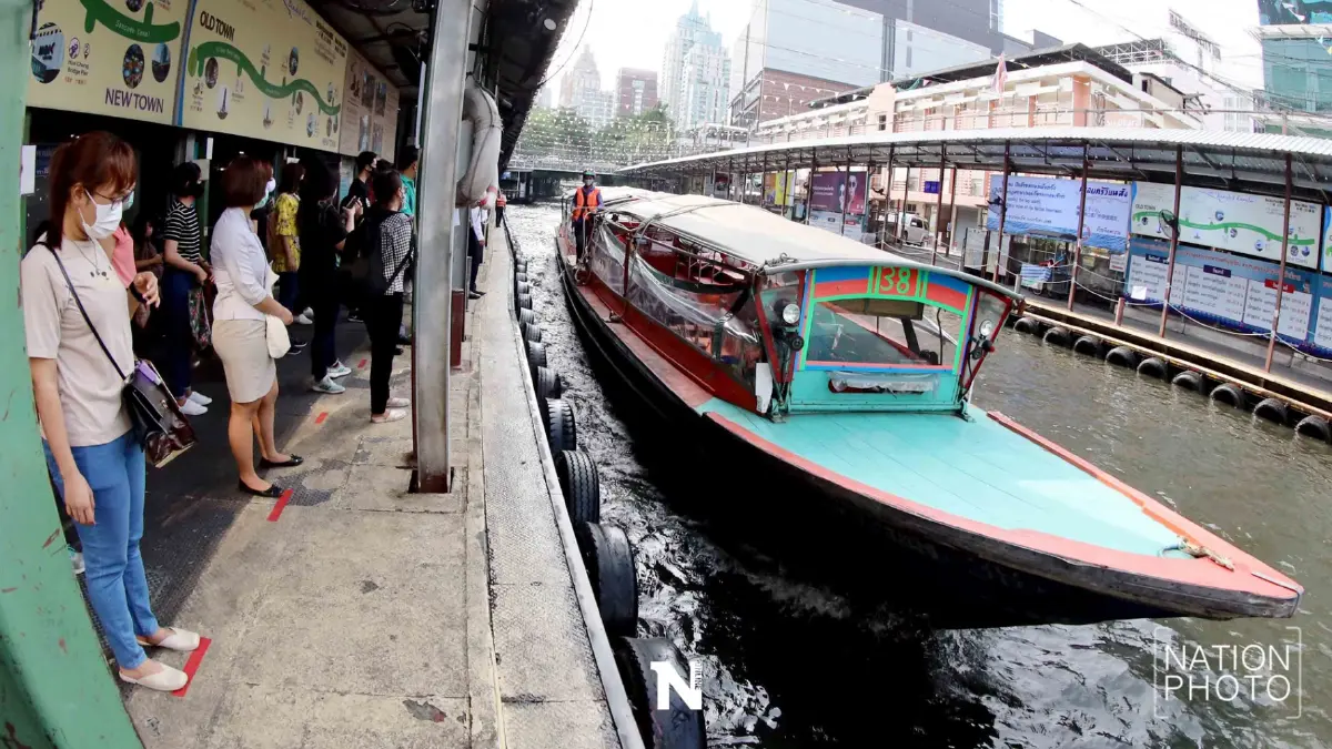 แบกต้นทุนดีเซลไม่ไหว! เรือคลองแสนแสบ ปรับขึ้น 1 บาท เริ่ม 15 มิ.ย.นี้