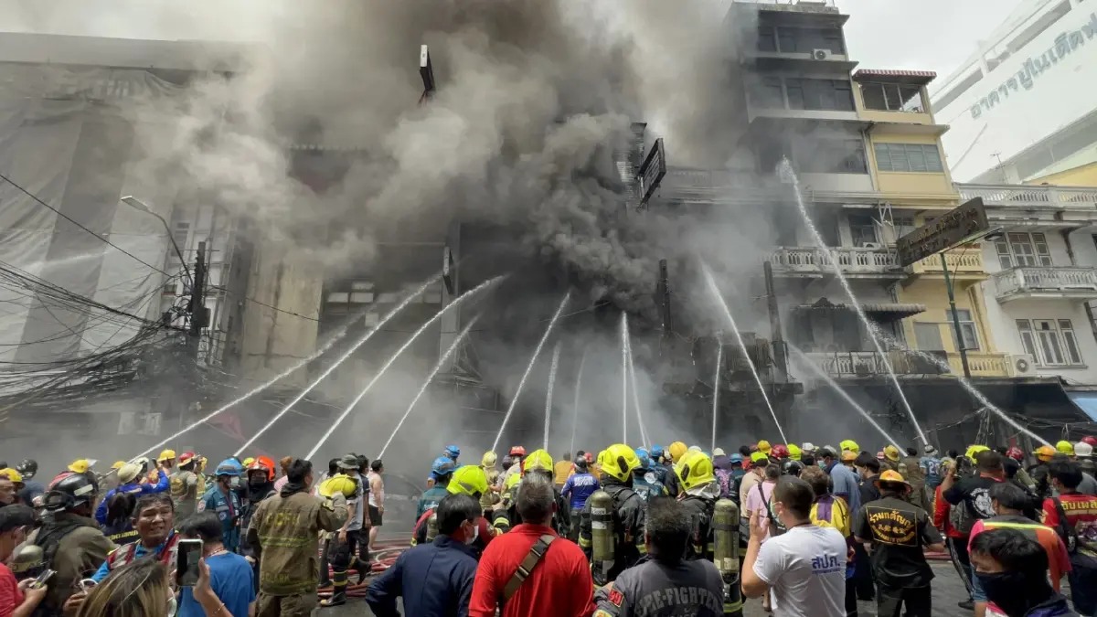 ย้อนประวัติเพลิงไหม้ตลาดสำเพ็ง เกิดเหตุบ่อยครั้งจนมีสำนวนเป็นของตัวเอง