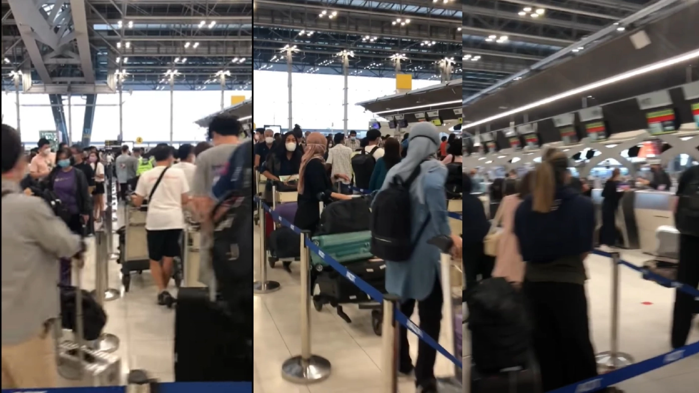 ดราม่าวันหยุด สายการบินชื่อดังมาเช็คอินก่อนหลาย ชม. ยังแทบจะตกเครื่อง ดราม่าวันหยุด สายการบินชื่อดังมาเช็คอินก่อนหลาย ชม. ยังแทบจะตกเครื่อง