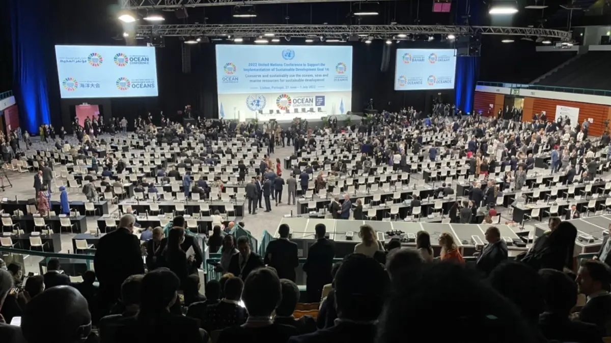“วราวุธ” แสดงจุดยืนชัดแก้ไขปัญหาทะเลยั่งยืน งาน Ocean Conference นานาชาติชมไทยผลงานก้าวกระโดด “วราวุธ” แสดงจุดยืนชัดแก้ไขปัญหาทะเลยั่งยืน งาน Ocean Conference นานาชาติชมไทยผลงานก้าวกระโดด
