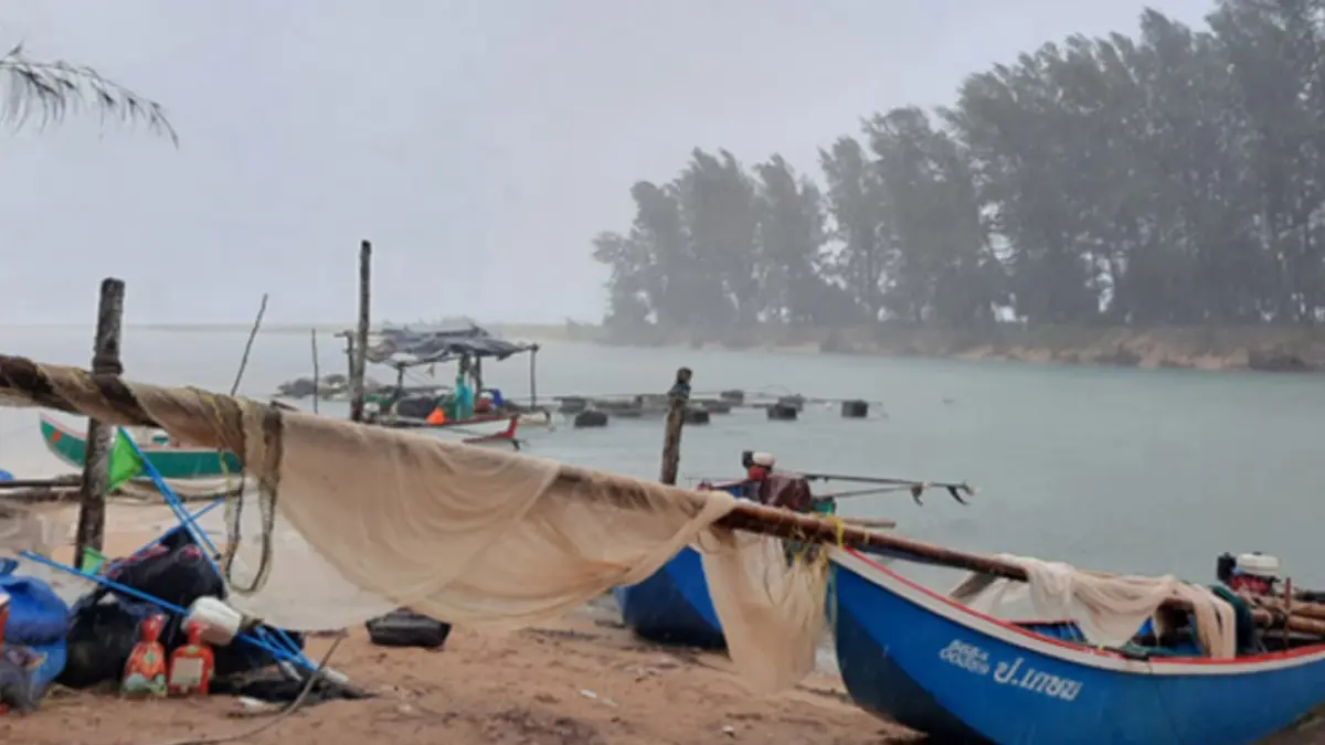 สภาพอากาศวันนี้ ปริมาณฝนลดลง แต่ยังมีฝนฟ้าคะนองในบางพื้นที่บริเวณภาคใต้
