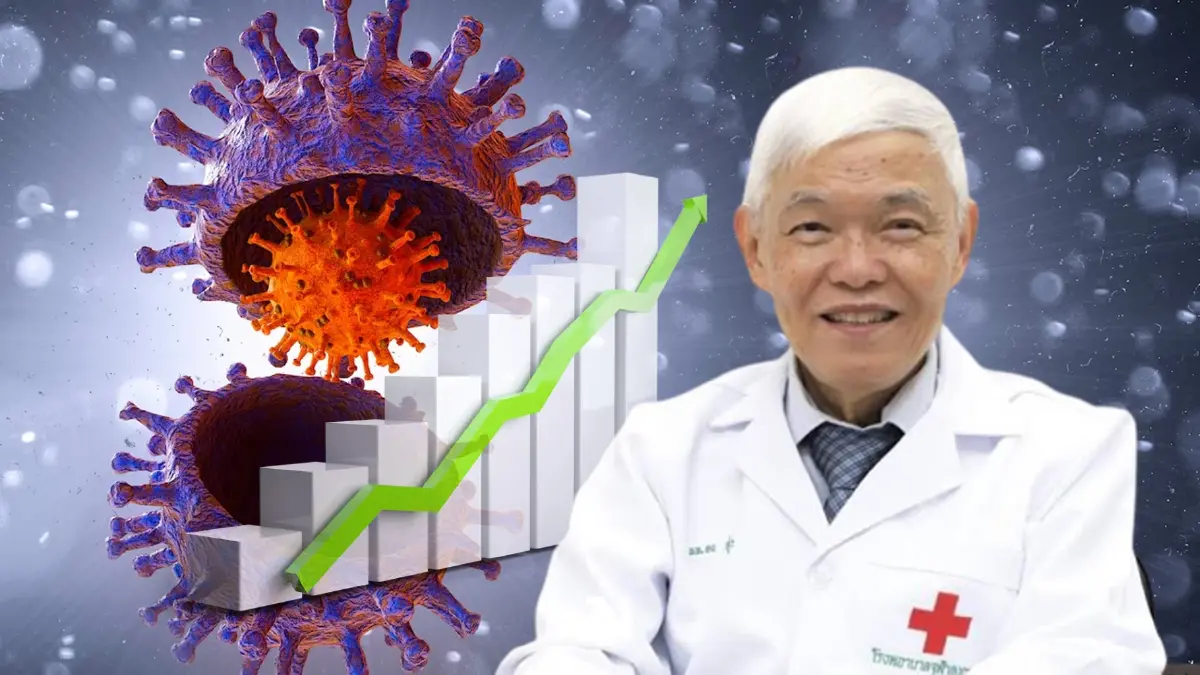 "BA.5" ยึดครองพื้นที่ หมอยง ชี้'โอมิครอน'ระบาดเพิ่มขึ้นช่วง 2 สัปดาห์นี้