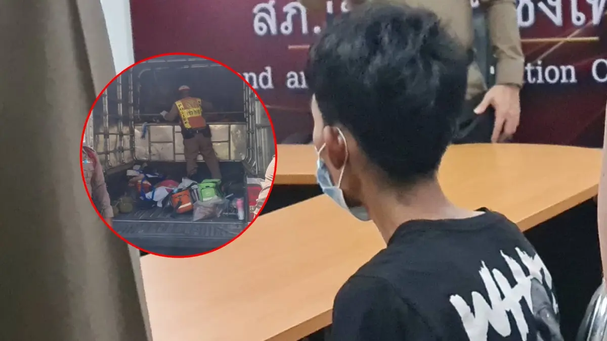 ตร.รวบยกแก๊ง "รถพยาบาล" ขนยาบ้า หนีกบดานฉะเชิงเทรา-จันทบุรี ตร.รวบยกแก๊ง "รถพยาบาล" ขนยาบ้า หนีกบดานฉะเชิงเทรา-จันทบุรี