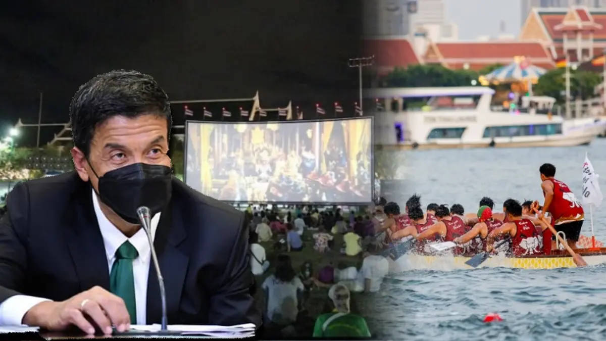 ชัชชาติ หารือ ททท. ฟื้นท่องเที่ยวเมืองกรุง จัดแข่งเรือยาว ฉายหนังกลางแปลง ชัชชาติ หารือ ททท. ฟื้นท่องเที่ยวเมืองกรุง จัดแข่งเรือยาว ฉายหนังกลางแปลง