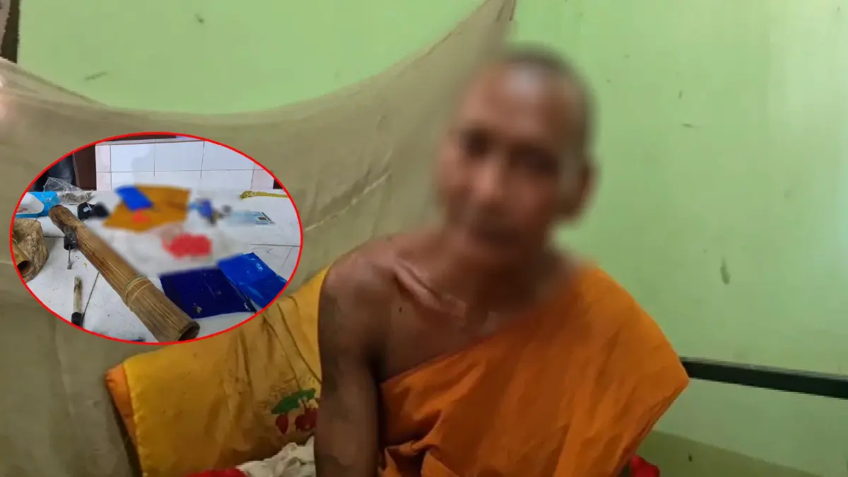 บุกวัดจับพระ 2 รูปทั้งเสพและค้ายาบ้าคากุฎิ บุกวัดจับพระ 2 รูปทั้งเสพและค้ายาบ้าคากุฎิ