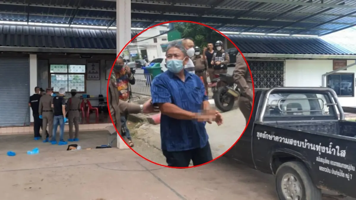 คุมตัวฝากขัง "มือปืนโหด" รัวยิง "ผญบ." พร้อม กก.กองทุนหมู่บ้านดับ 3 ศพ คุมตัวฝากขัง "มือปืนโหด" รัวยิง "ผญบ." พร้อม กก.กองทุนหมู่บ้านดับ 3 ศพ