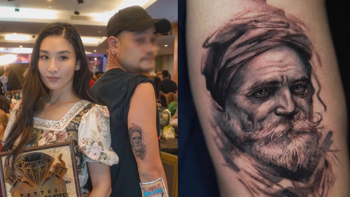 เก่งจริง! "กระติ๊บ" แข่งขัน "สักลาย" ครั้งแรก คว้ารางวัลรองอันดับ 2