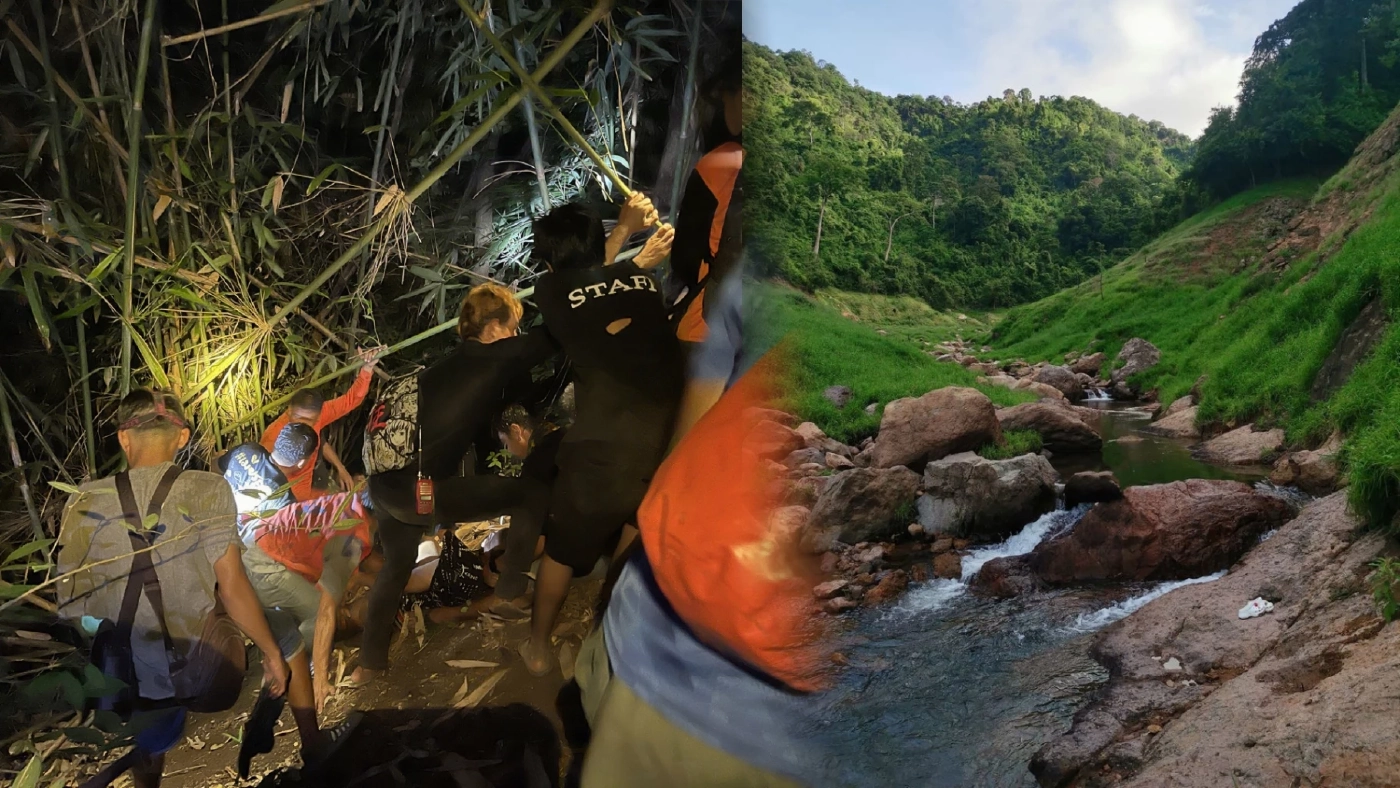 ช่วยระทึก นักท่องเที่ยวพลัดหลงป่า เขาช่องลม น้ำตกลับเขื่อนขุนด่าน ช่วยระทึก นักท่องเที่ยวพลัดหลงป่า เขาช่องลม น้ำตกลับเขื่อนขุนด่าน