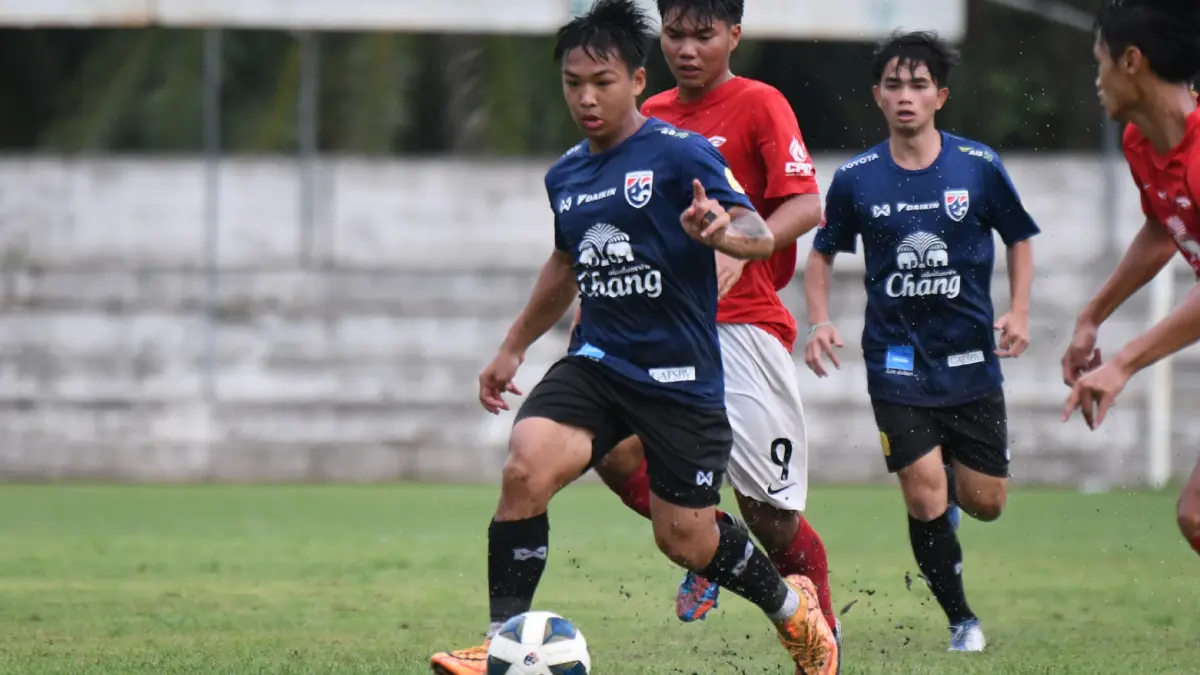 "ช้างศึก U19" อุ่นเจ๊าบ้านบึง 1-1 ก่อนลุยถ้วยอาเซียน "ช้างศึก U19" อุ่นเจ๊าบ้านบึง 1-1 ก่อนลุยถ้วยอาเซียน