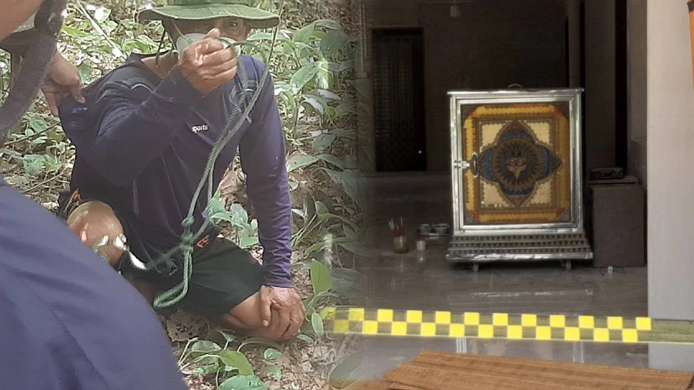 รวบแล้วมือฆ่ารัดคอ2ยายหลาน ที่แท้คือลูกเขยปมแค้นเงินประกัน