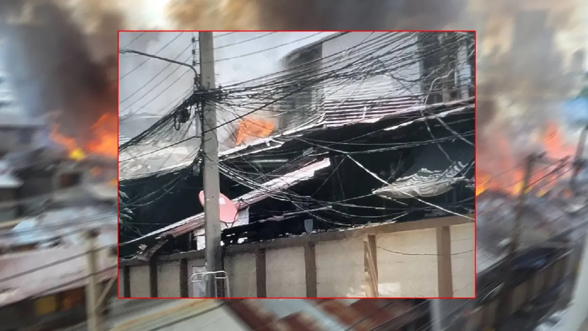 เพลิงไหม้ชุมชนบ่อนไก่ จำเลยแรก "สายไฟข้างกำแพง"