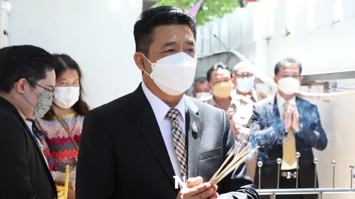 "สุทธิชัย"สักการะสิ่งศักดิ์ประจำศธ.อำลาตำแหน่ง ก่อนร่วมงานสร้างอนาคตไทย "สุทธิชัย"สักการะสิ่งศักดิ์ประจำศธ.อำลาตำแหน่ง ก่อนร่วมงานสร้างอนาคตไทย