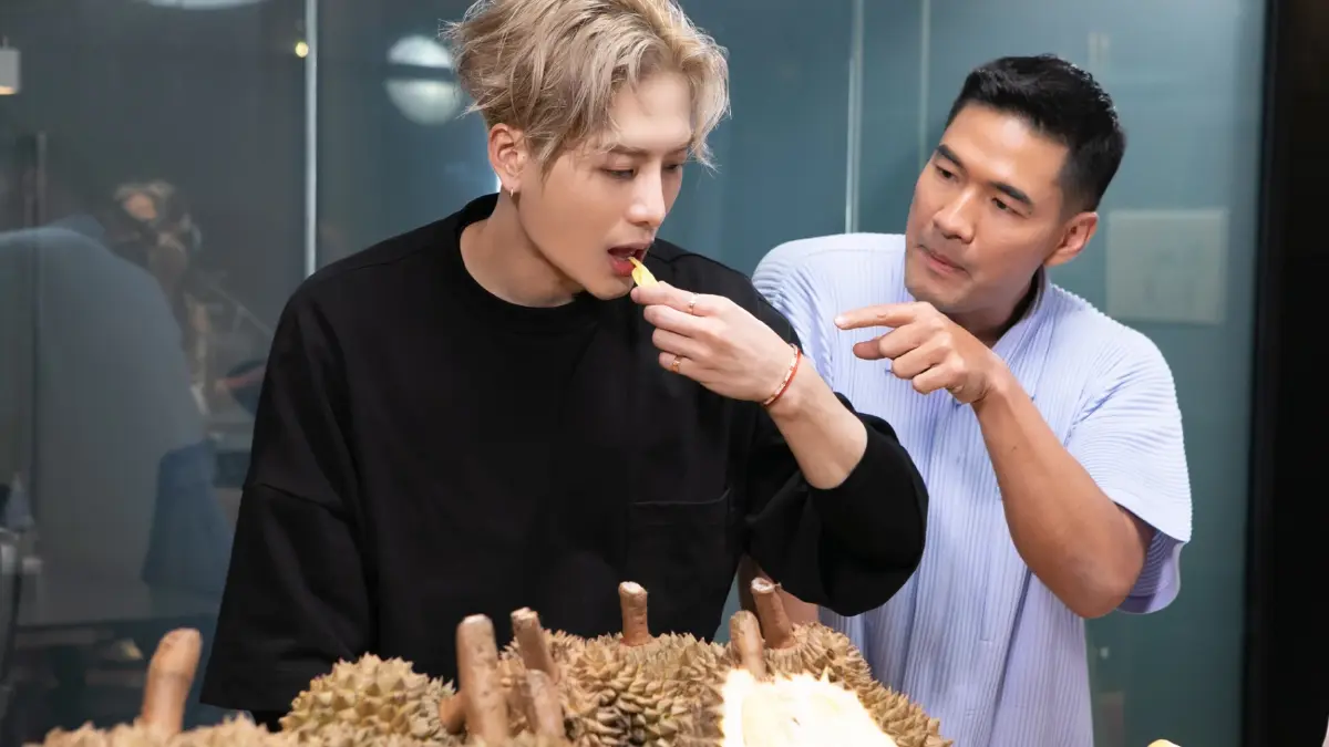 “แจ็คสัน หวัง” ตะลึง!เจอเซอร์ไพร์สทุเรียน 100 โล "วู้ดดี้" จัดให้แบบสะใจ “แจ็คสัน หวัง” ตะลึง!เจอเซอร์ไพร์สทุเรียน 100 โล "วู้ดดี้" จัดให้แบบสะใจ