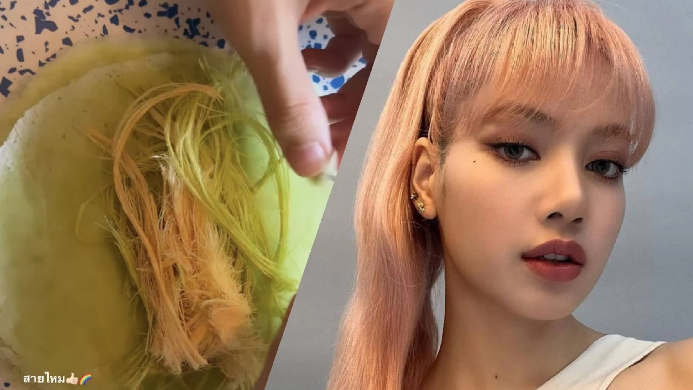 ตลาดขนมไทยฟีเวอร์แน่  “ลิซ่า” โพสต์ภาพขนมไทย โชว์ห่อโรตีสายไหม