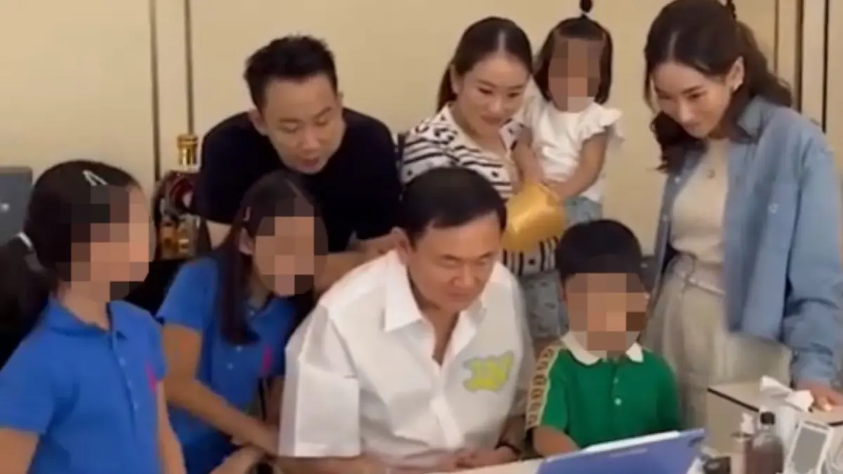 "ทักษิณ" เซอร์ไพรส์ ลูกทำคลิปอวยพรวันเกิด เปิดใน Thaksin official พรุ่งนี้