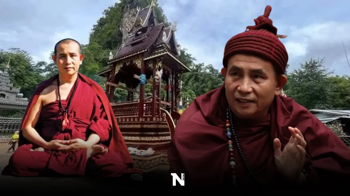 เปิดภาพราชรถ "พระครูบาบุญชุ่ม" จากไทย ให้เอาล้อม้าแต่งปราสาทบนล้อเกวียน