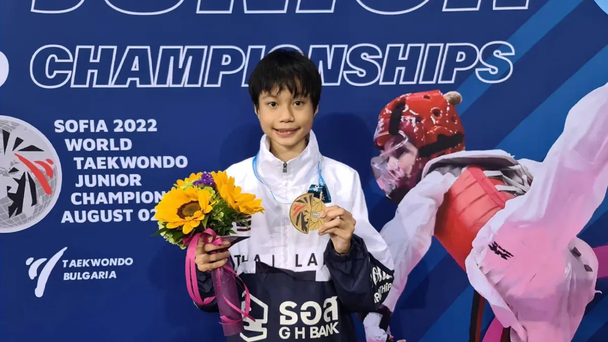 "น้องโฟกัส" ผงาดคว้าเหรียญทองเทควันโดยุวชนโลก