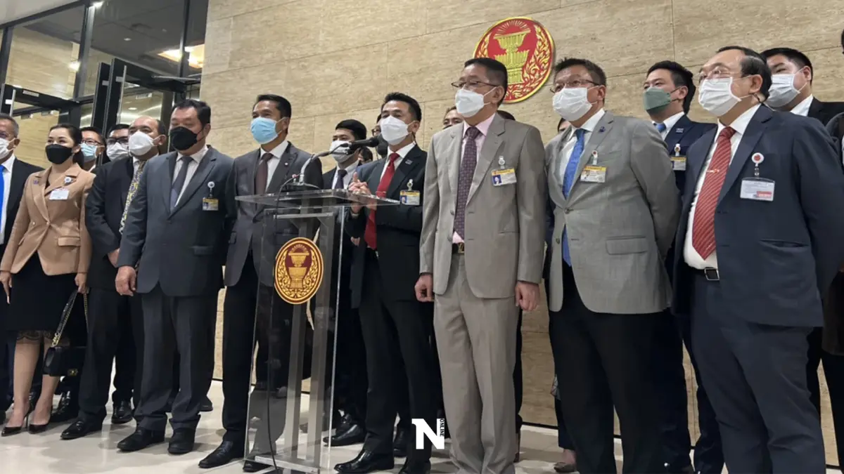เพื่อไทย แถลงผิดหวังมติโหวตไม่วางใจในสภาฯสวนความต้องการปชช.