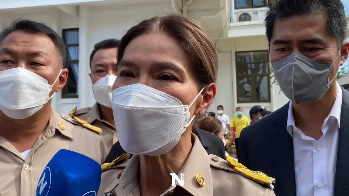 "นันทิดา"ปัดเคลียร์ใจ"บิ๊กป้อม"หลังส.ส.สมุทรปราการโหวตสวนมติพปชร. "นันทิดา"ปัดเคลียร์ใจ"บิ๊กป้อม"หลังส.ส.สมุทรปราการโหวตสวนมติพปชร.
