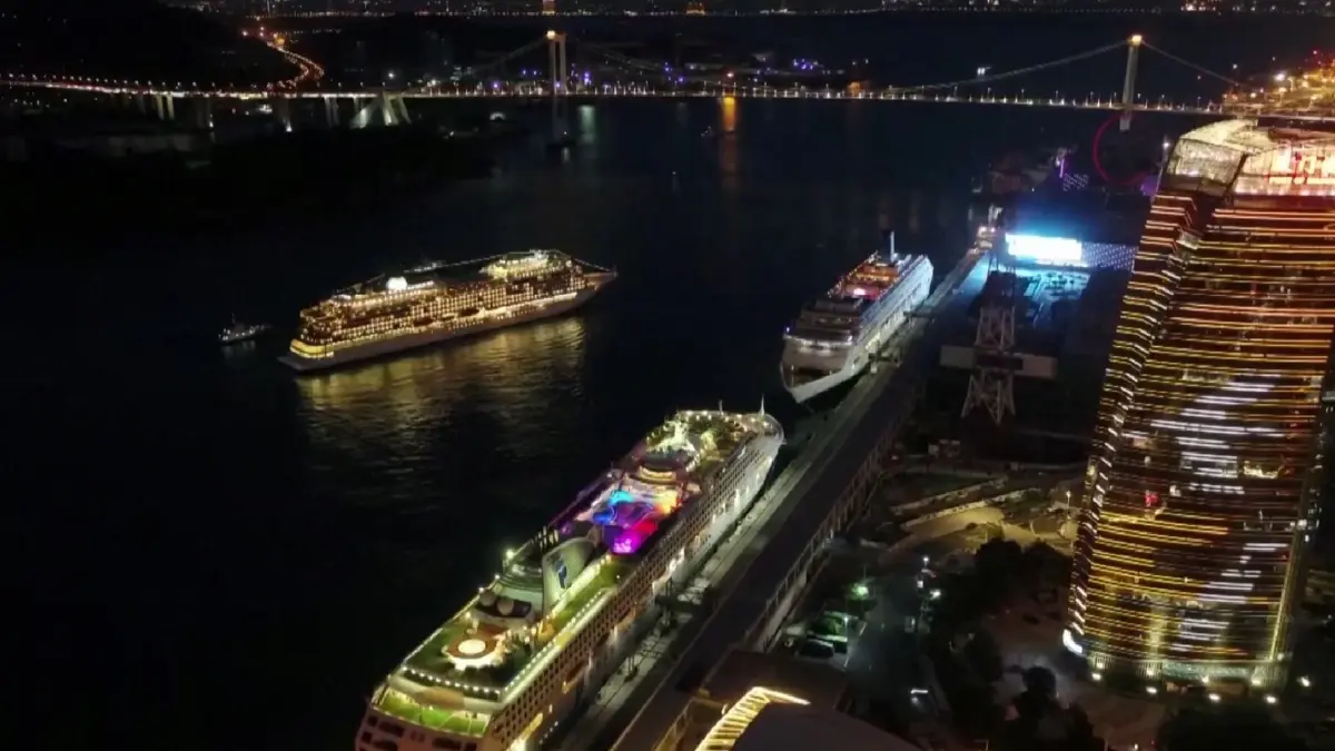 เรือสำราญจีนออกเดินทางครั้งแรกในรอบกว่า 900 วัน เรือสำราญจีนออกเดินทางครั้งแรกในรอบกว่า 900 วัน