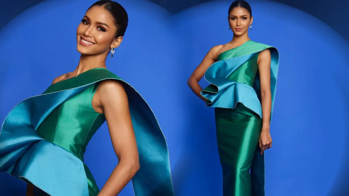 “แพรว” สวมชุดผ้าไทยประยุกต์ คว้าที่ 3 Miss Elegance ซูปร้าฯ2022