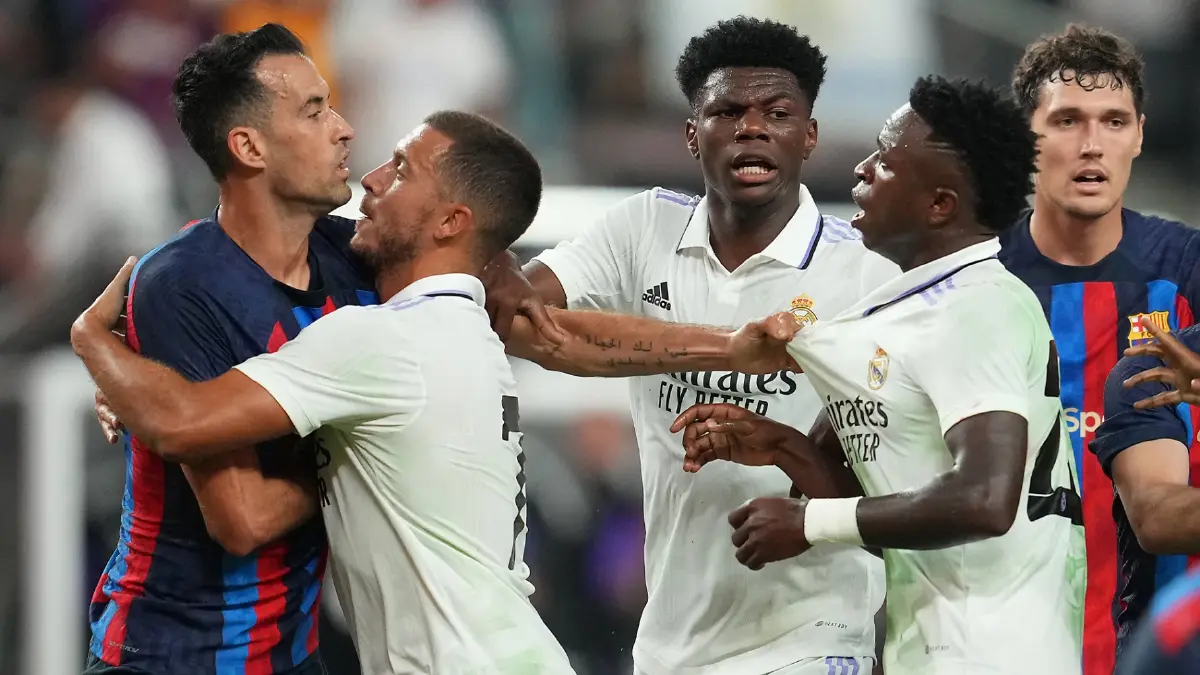 "ราฟินญ่า" ซัดชัย! บาร์ซ่าเฉือนชุดขาว 1-0 ศึกอุ่นเครื่อง "เอล กลาซิโก" (คลิป)