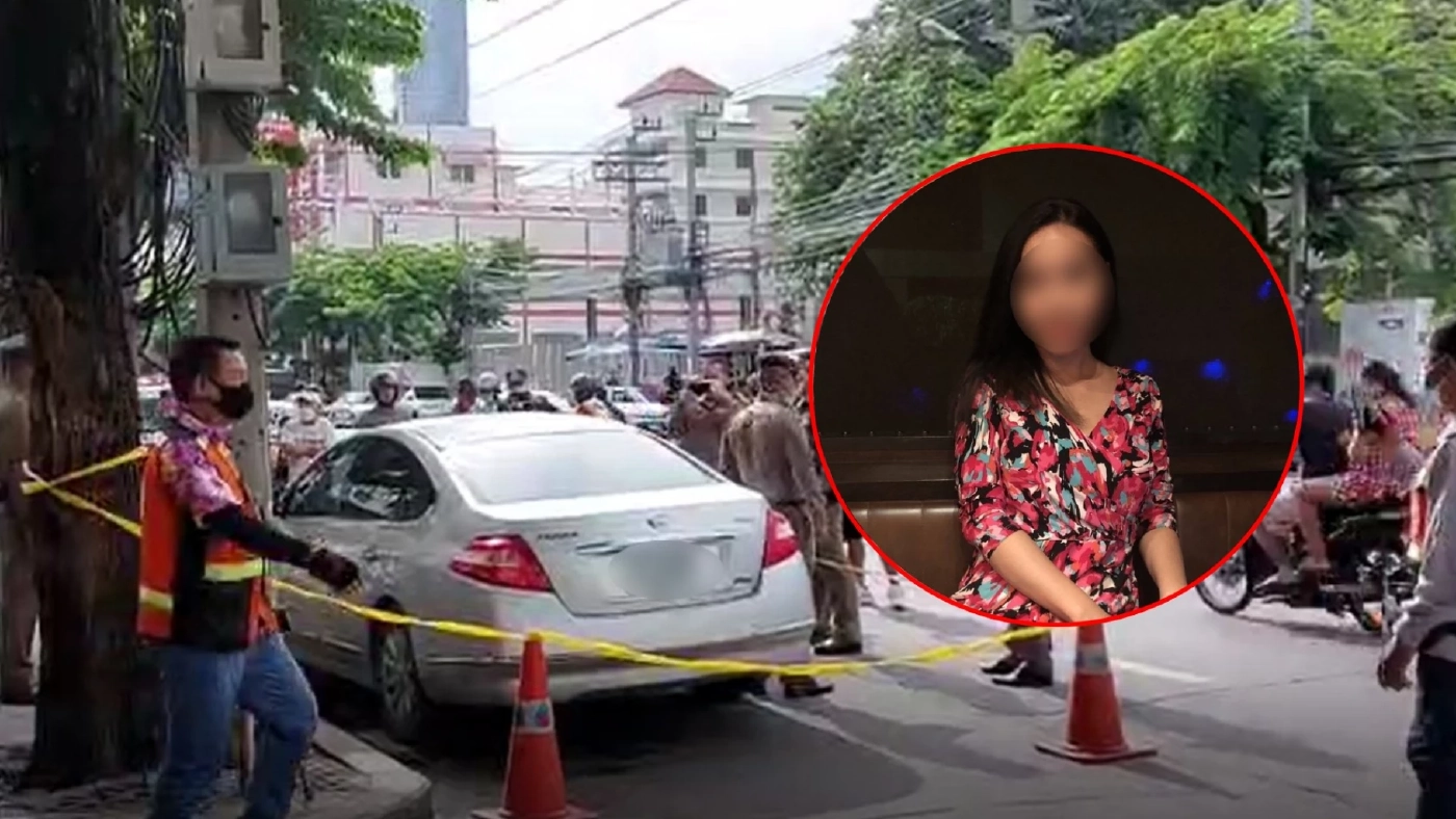 สาวเครียดหย่าสามีฝรั่ง ก่อเหตุ "รมควัน" ตัวเองเสียชีวิตคารถเก๋ง สาวเครียดหย่าสามีฝรั่ง ก่อเหตุ "รมควัน" ตัวเองเสียชีวิตคารถเก๋ง