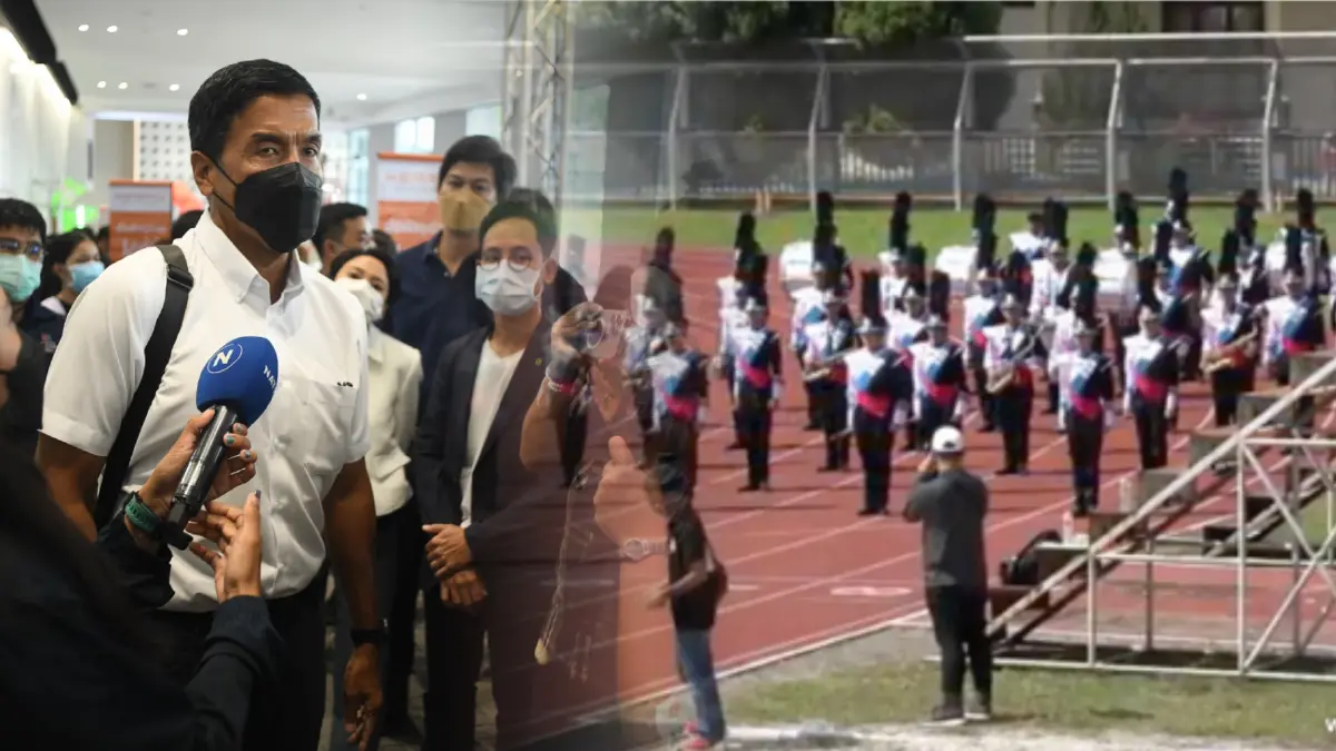 ชัชชาติ ดูซ้อมวงโยฯ ก่อนแข่งกับโคราชสิ้นเดือนนี้ ชวนคนกรุงต้อนรับเด็ก ๆ ชัชชาติ ดูซ้อมวงโยฯ ก่อนแข่งกับโคราชสิ้นเดือนนี้ ชวนคนกรุงต้อนรับเด็ก ๆ