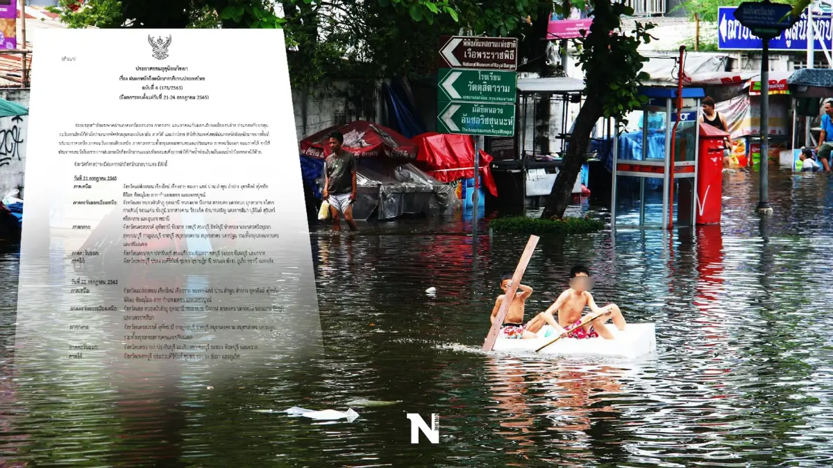 กรมอุตุฯ ประกาศฉ.6 เตือน 5 ภาครับมือ ฝนตกหนักมาก พร้อมเปิดพื้นที่ 51 จว.เสี่ยง