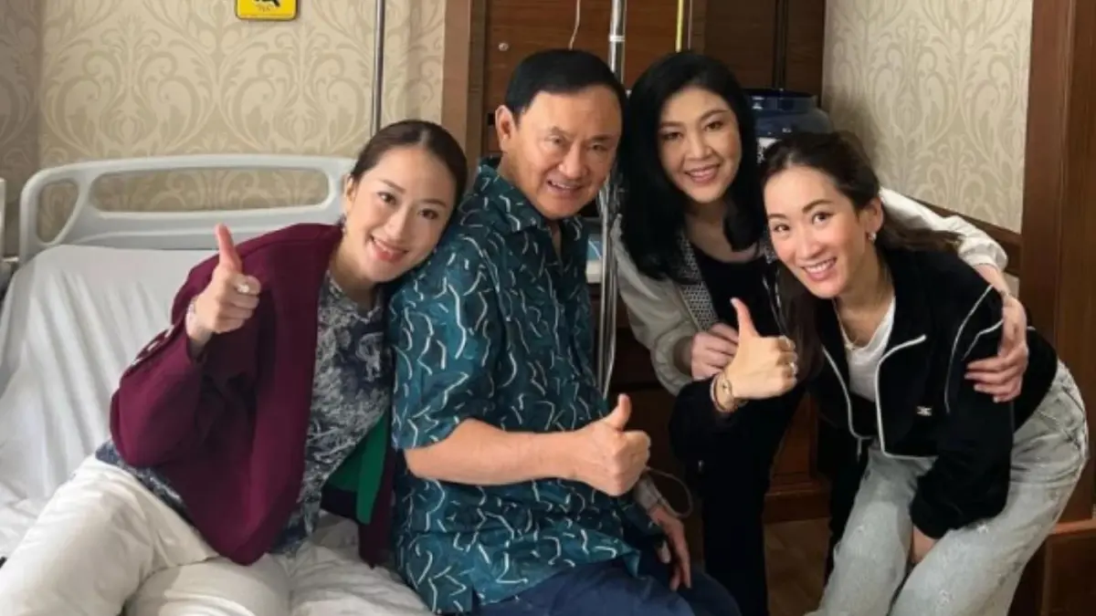 "อุ๊งอิ๊งค์-เอม" โพสต์ภาพ "ทักษิณ" ผ่าตัดลุล่วง-ร่างกายแข็งแรงดี