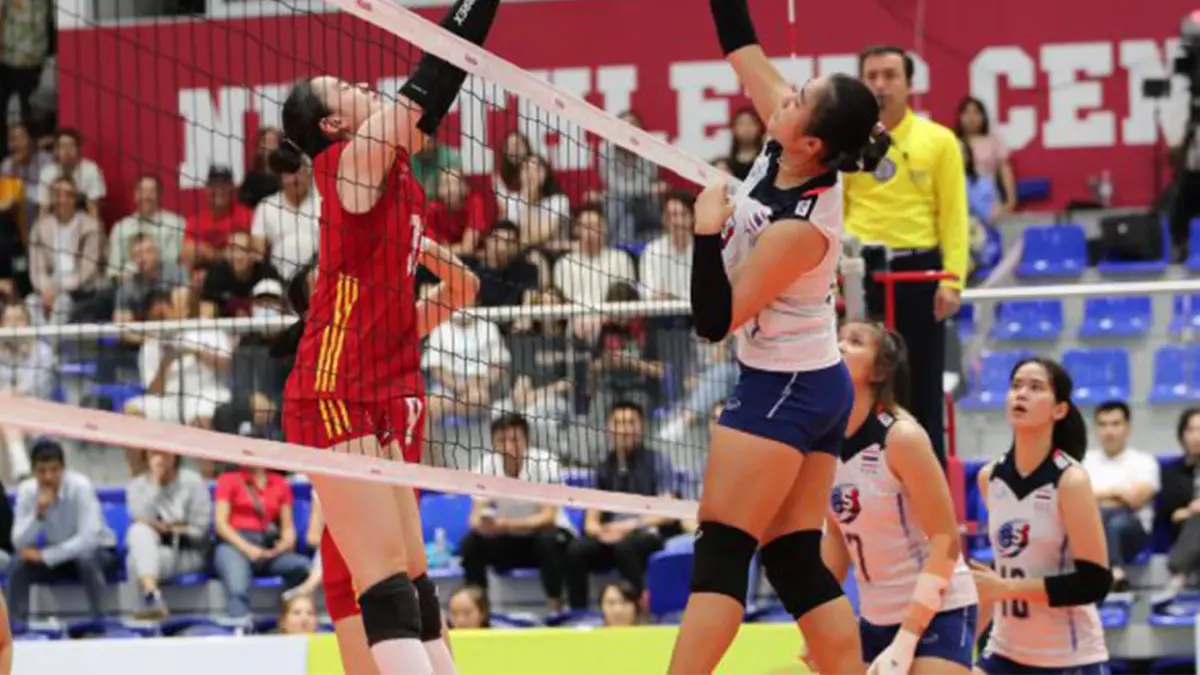 ไทย U20 พ่ายจีน 0-3 เซต หล่นชิงที่ 3 ศึกชิงแชมป์เอเชีย ไทย U20 พ่ายจีน 0-3 เซต หล่นชิงที่ 3 ศึกชิงแชมป์เอเชีย