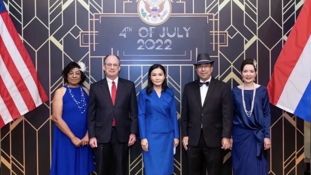 "นฤมล" ร่วมงานสถานทูตสหรัฐฯ ในโอกาส 246 ปีประกาศอิสรภาพ "นฤมล" ร่วมงานสถานทูตสหรัฐฯ ในโอกาส 246 ปีประกาศอิสรภาพ