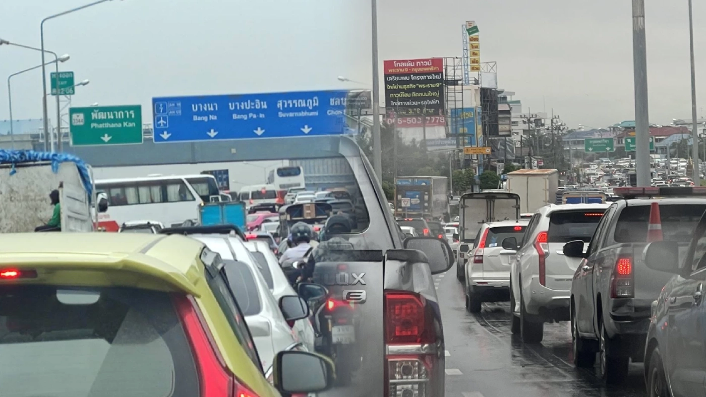“คนกรุงอ่วม” รถติดหนักมากตั้งแต่เช้า เช็กเส้นทางเลี่ยงเผื่อเวลาเดินทาง