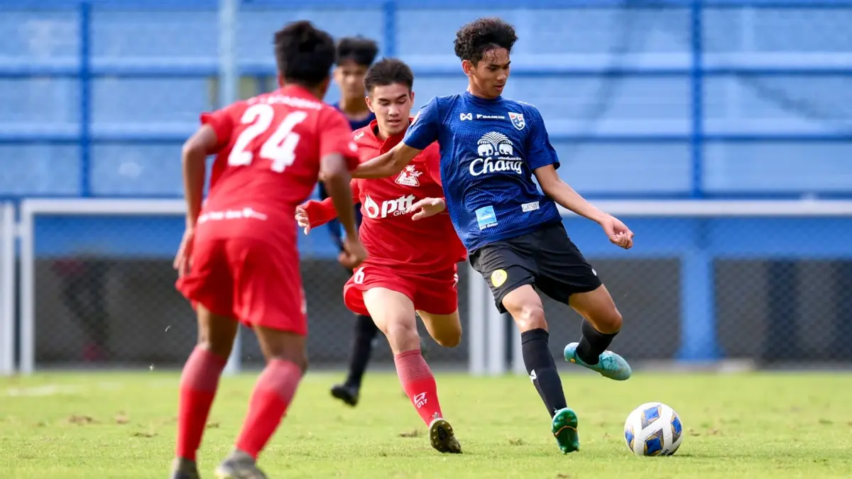 "ศรัณยวัตร" ซัดชัยพาไทย U16 เฉือน พีทีที ระยอง U18 1-0 "ศรัณยวัตร" ซัดชัยพาไทย U16 เฉือน พีทีที ระยอง U18 1-0
