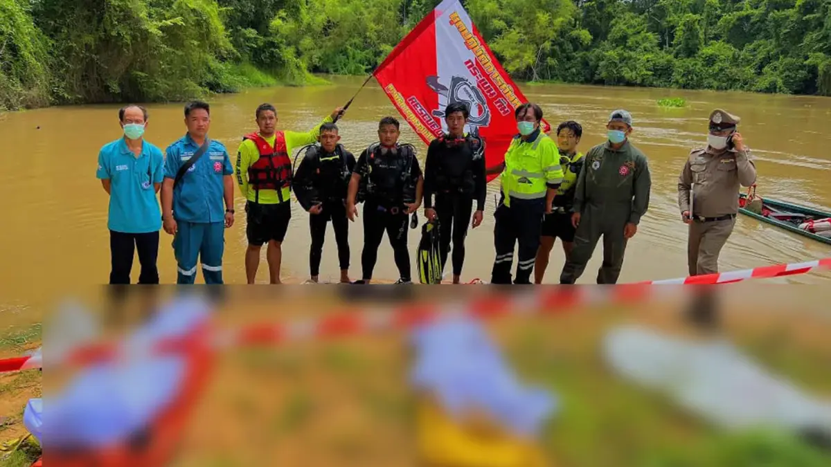 สลด ม.1 ลงเล่นน้ำ ถูกกระแสน้ำพัดลงแอ่งน้ำวนตายหมู่ 3 ศพ สลด ม.1 ลงเล่นน้ำ ถูกกระแสน้ำพัดลงแอ่งน้ำวนตายหมู่ 3 ศพ