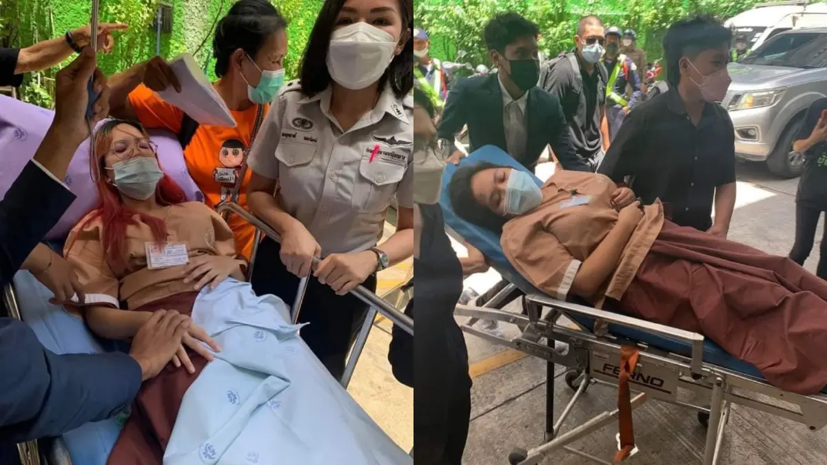 กรมคุก แจง "ใบปอ - บุ้ง" เป็นโรคกระเพาะอาหาร - ค่าเกลือแร่ต่ำ ลุ้นประกันวันนี้ กรมคุก แจง "ใบปอ - บุ้ง" เป็นโรคกระเพาะอาหาร - ค่าเกลือแร่ต่ำ ลุ้นประกันวันนี้