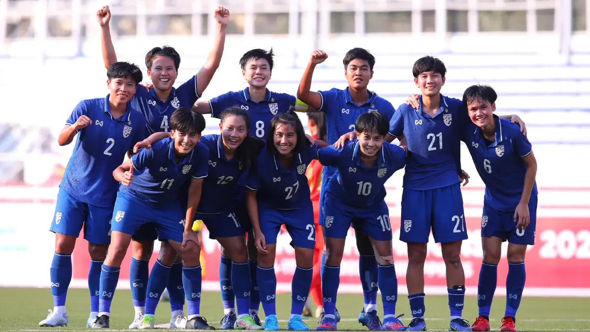 "ฟุตบอลหญิงไทย" ทุบเมียนมา 2-0 ลิ่วชิงเจ้าอาเซียน "ฟุตบอลหญิงไทย" ทุบเมียนมา 2-0 ลิ่วชิงเจ้าอาเซียน