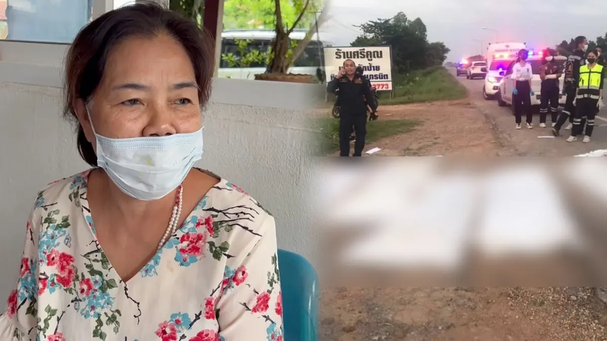 ญาติผู้เสียชีวิตรถตู้แสวงบุญสุดเศร้า รอรับศพกลับบ้าน