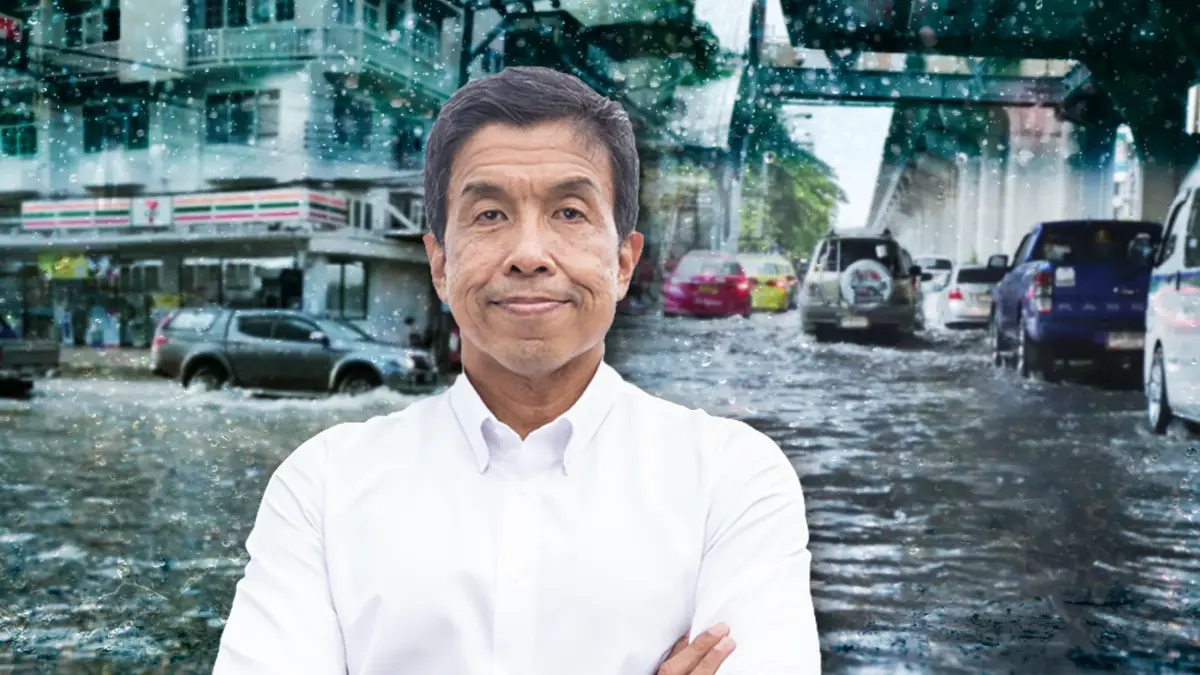 "ชัชชาติ" เตือนชาวกรุงฯ "เย็นนี้ให้รีบกลับบ้าน" สั่งทุกเขตจัดรถส่งคนหนีฝน