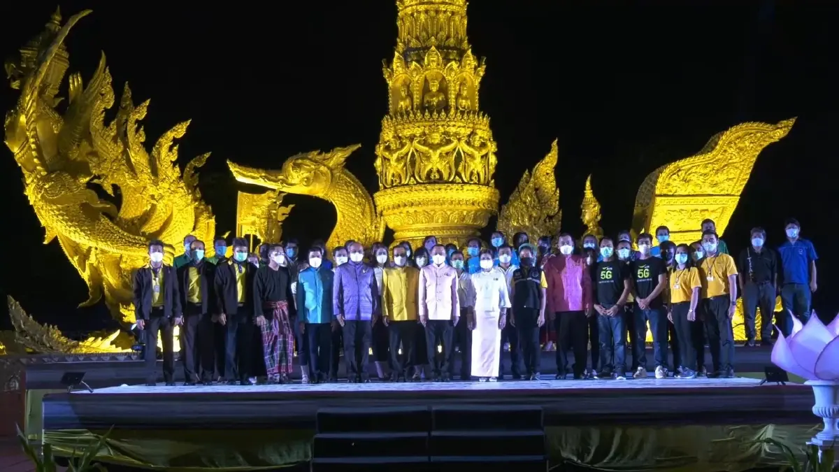 เปิดเฮือนอีสาน โชว์พญาต้นเทียน ให้นทท.ชมใกล้ชิดตลอดงาน