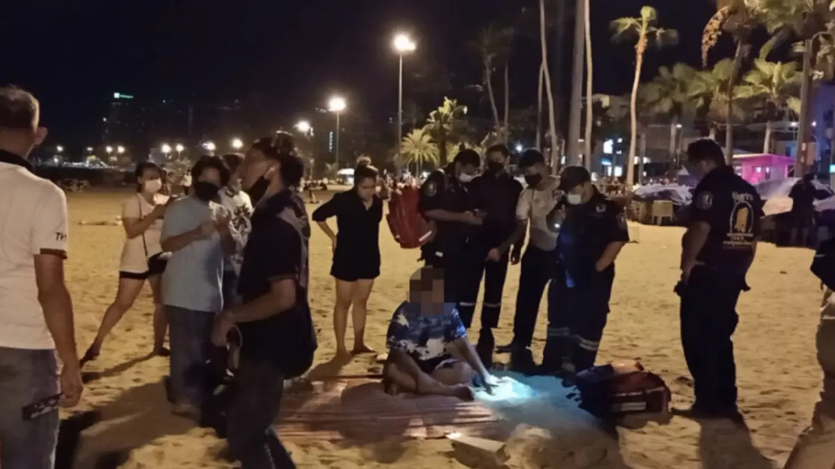 หนุ่มปราจีนฯ เที่ยวหาดพัทยานึกครึ้มใจ ซื้อกัญชาพันลำสูบครึ่งมวนหวิดดับ