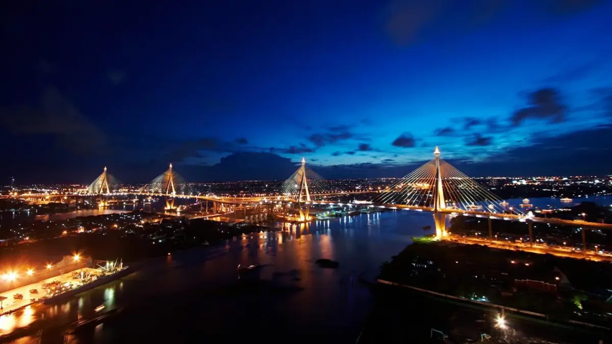 กรมทางหลวงฯ ชวนชมไฟประดับ 13 สะพานข้ามเจ้าพระยา 27 - 31 ก.ค. นี้